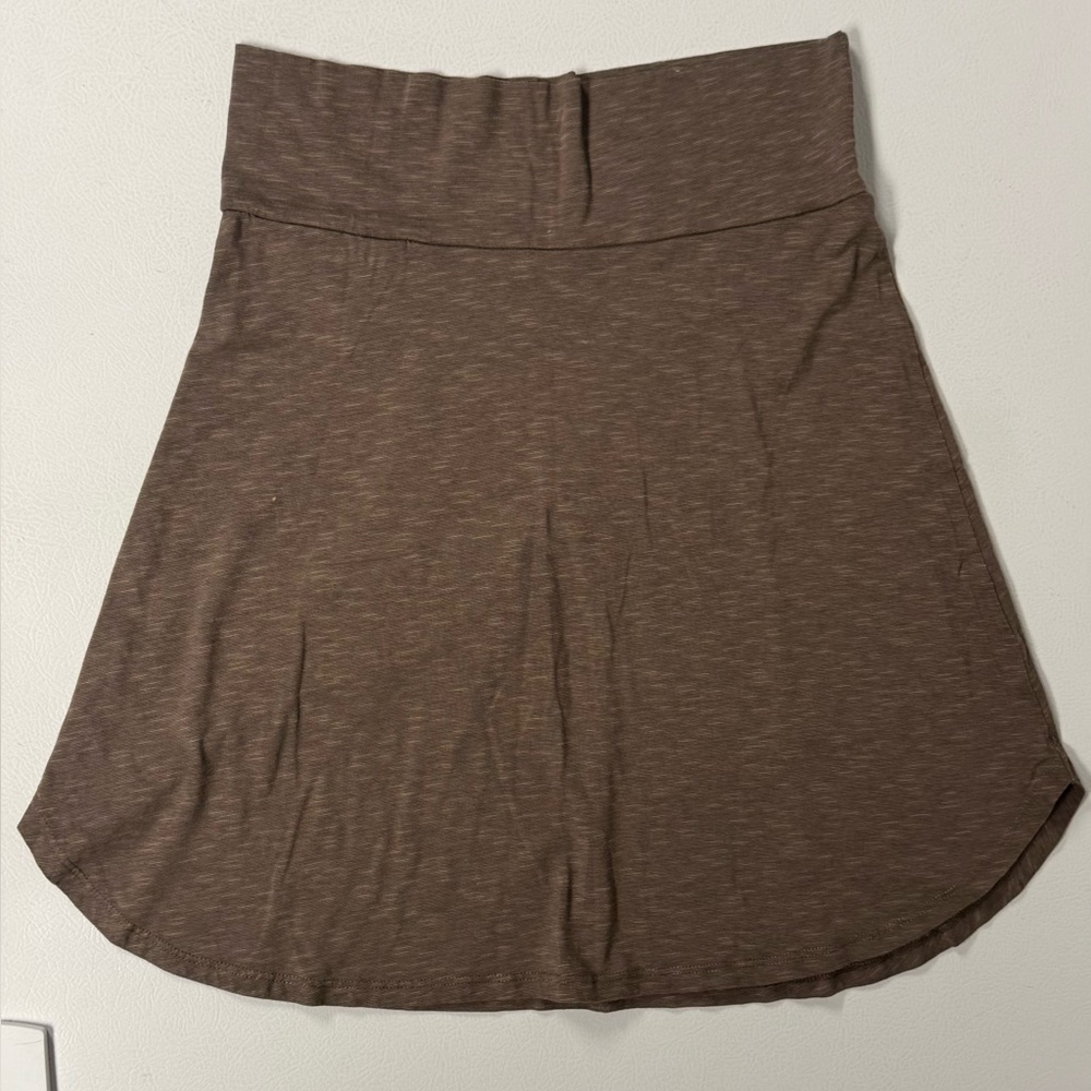Toad&Co Brown Mini Skirt